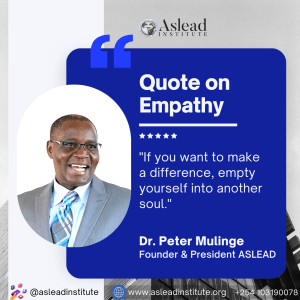 Africa Servant Leadership Quote