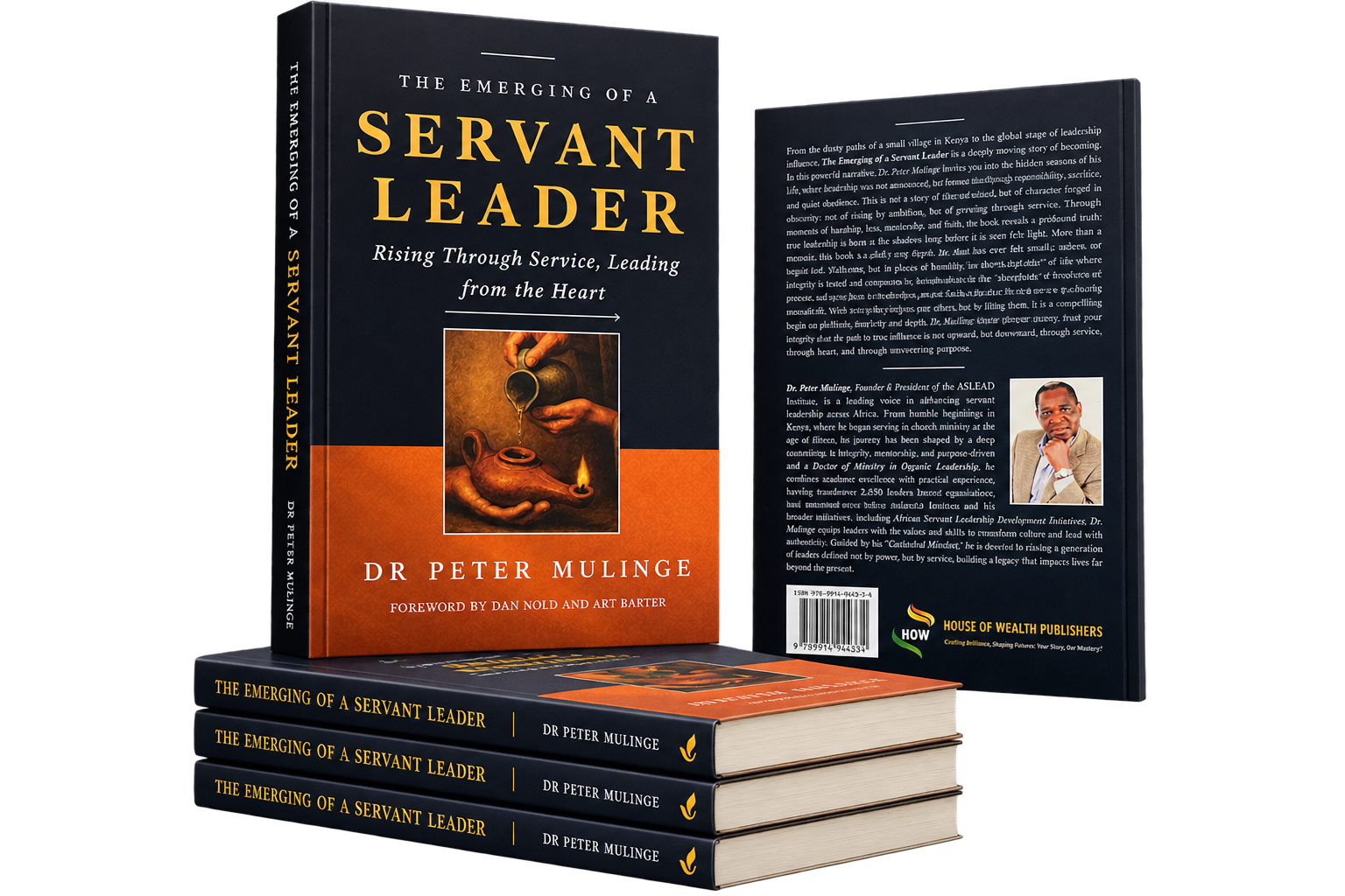 The Emerging of a Servant Leader — Book Cover